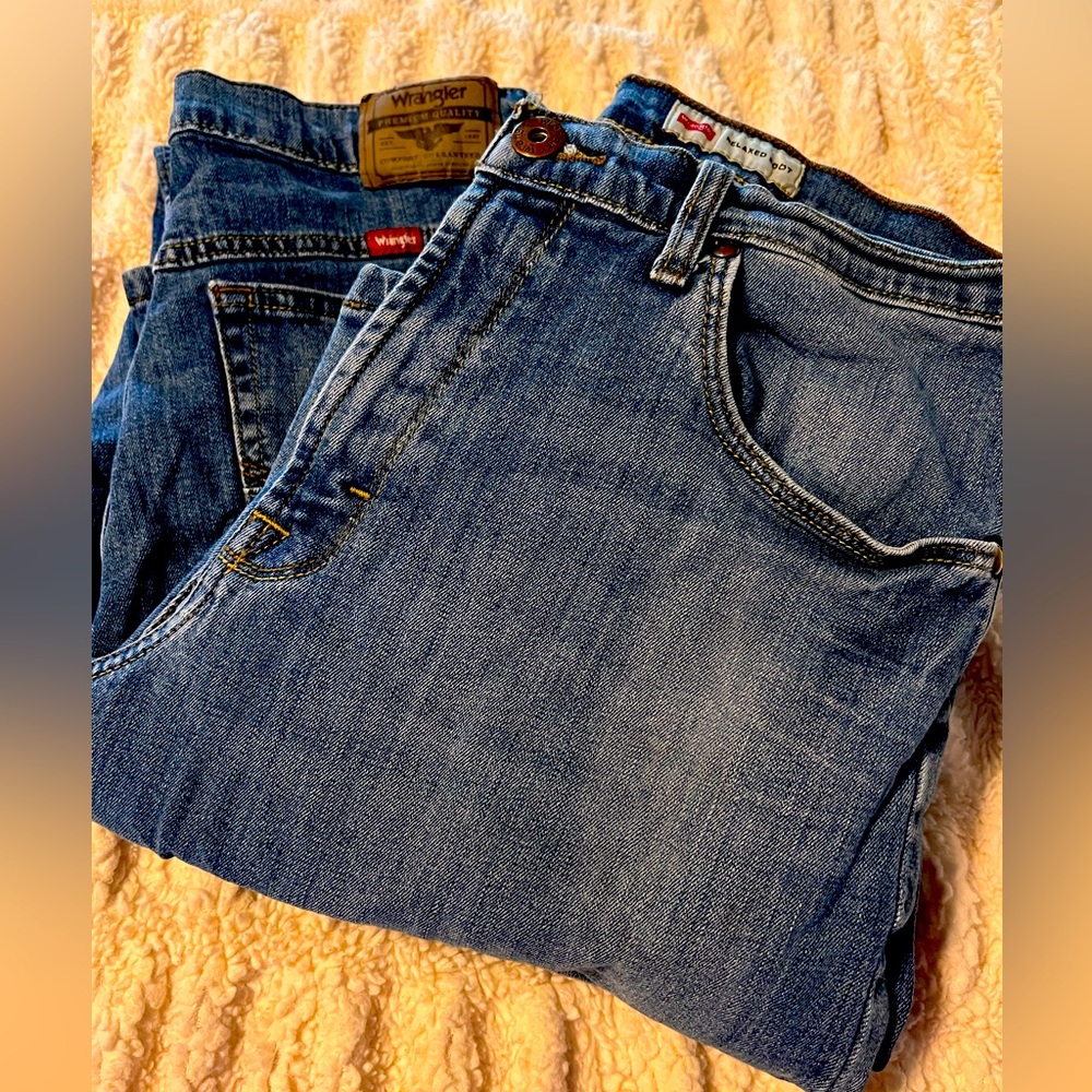 Wrangler Men’s Relaxed Fit Jeans 32x32